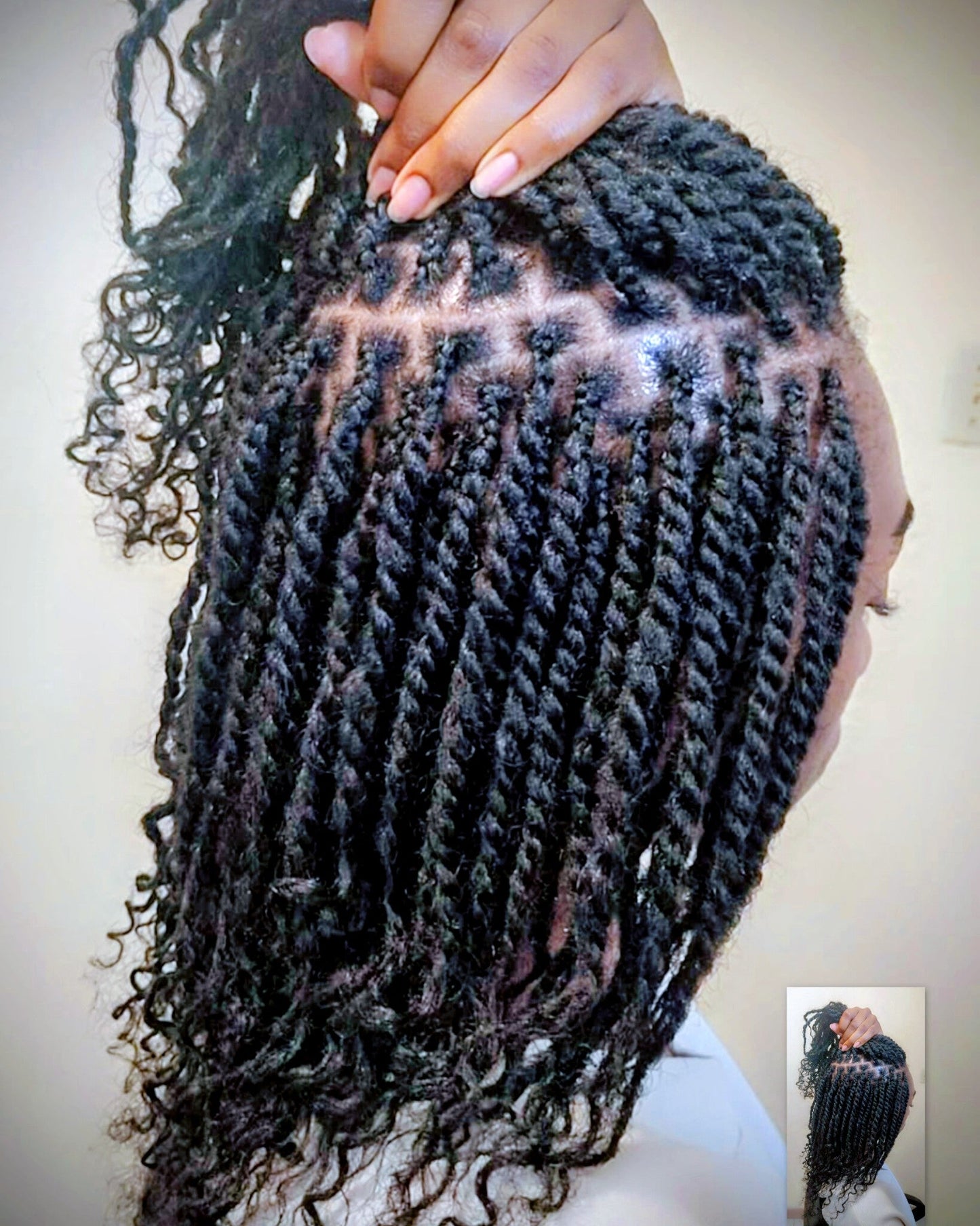 Natural kinky twist - Hair included