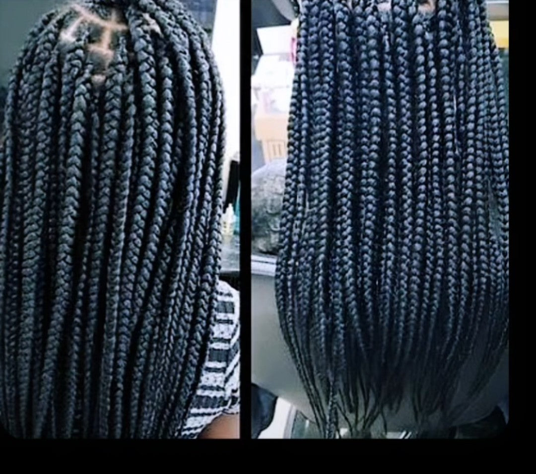 Knotless braids